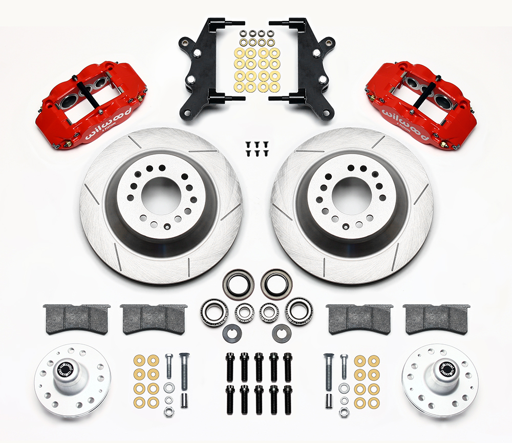 Wilwood Disc Brakes 1957 Ford Ranchero All Front Brake Kit No. 14013654R